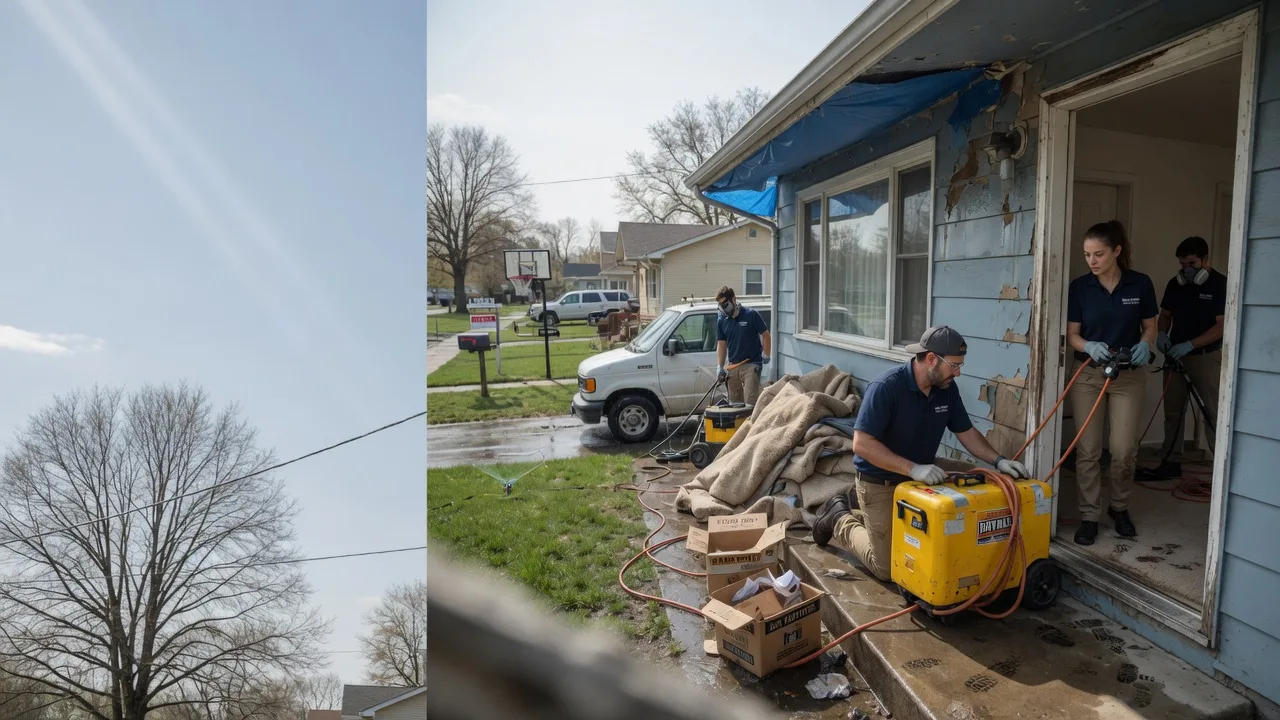 Basement Flood Cleanup in Amity, OR near me